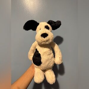 Jellycat Bashful White & Black New Without Tag.